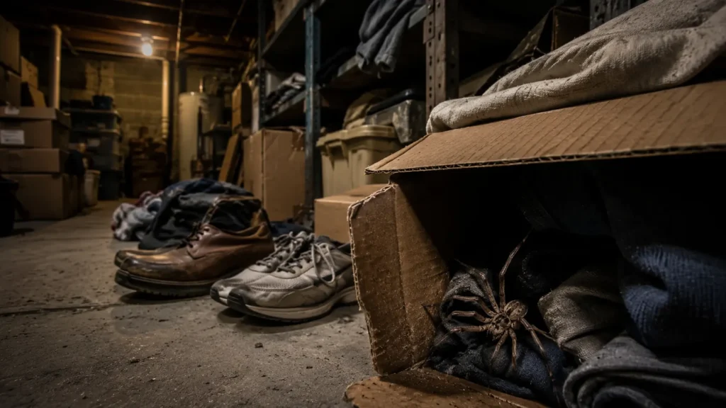 brown recluse hiding places Common brown recluse hiding locations inside homes